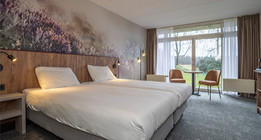 Hotelkamer van Fletcher Hotel-Restaurant De Zeegser Duinen